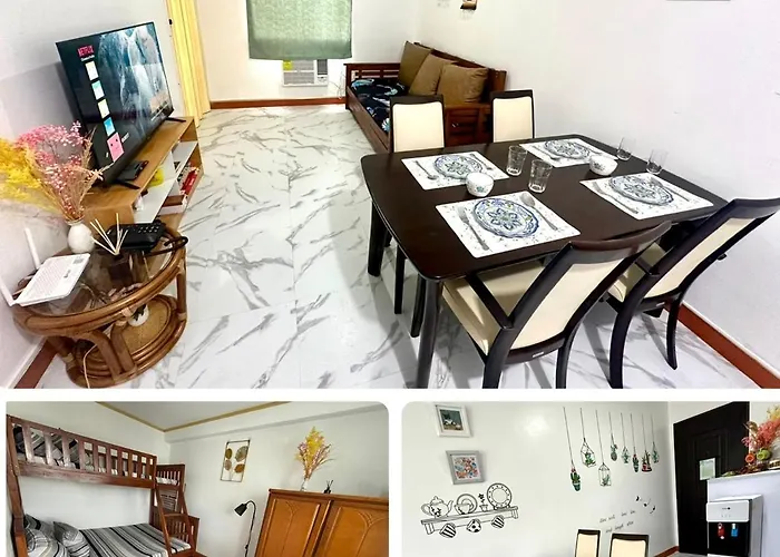 Apartment Family & Barkada Homey Staycation Near Diliman, Katipunan, Commonwealth *